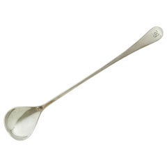Arthur Stone Sterling Silver Claret Ladle Spoon Cocktail Stirrer Dated 1912