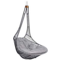 Gota Brazilian Contemporary Upholstered Hanging Chair by Lattoog