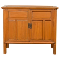 Buffet vintage avec portes à panneaux, tiroirs Hidden et Patina Naturelle