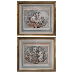 19th Century Pair of French Engravings