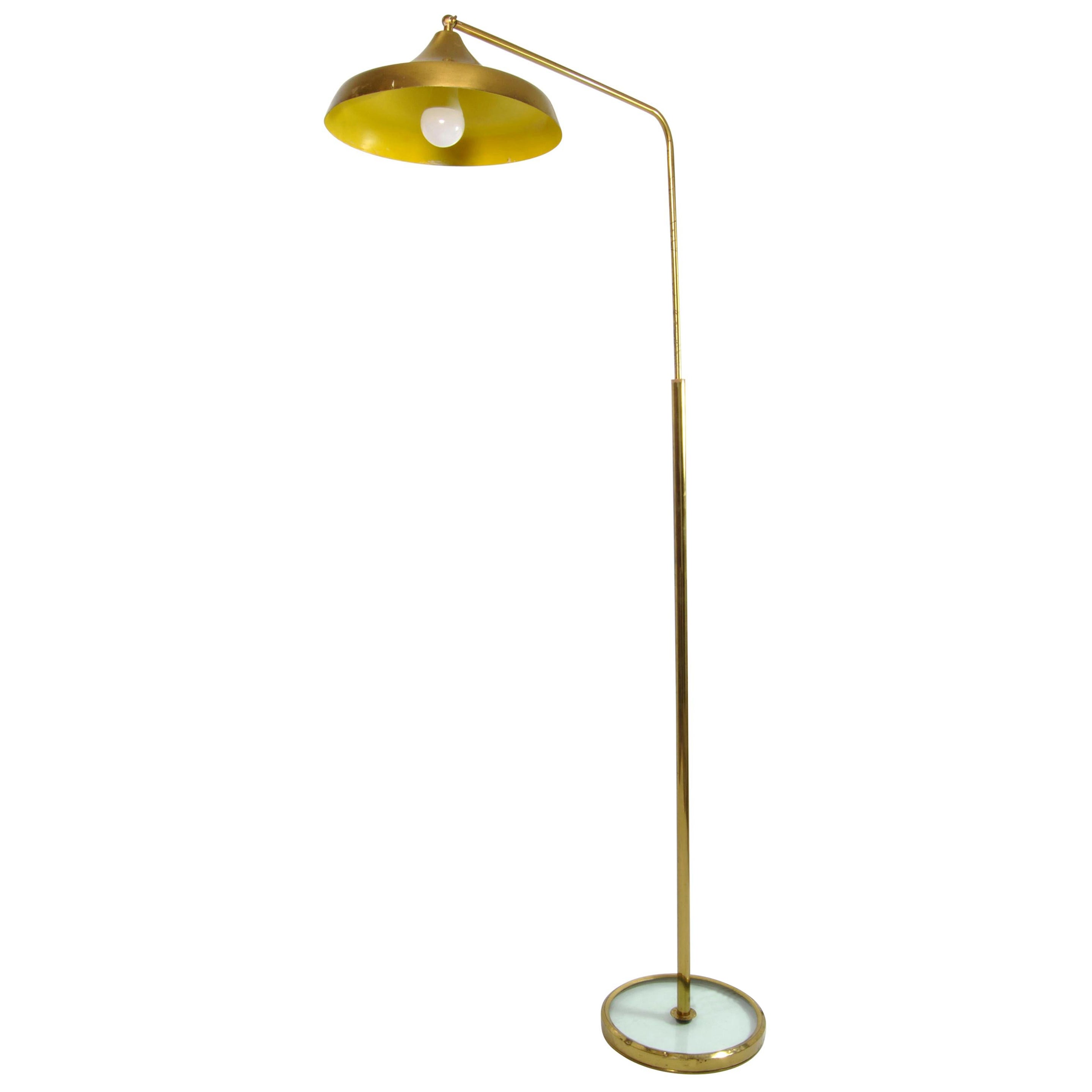Italian Adjustable Floor Lamp by Fontana Arte, 1960
