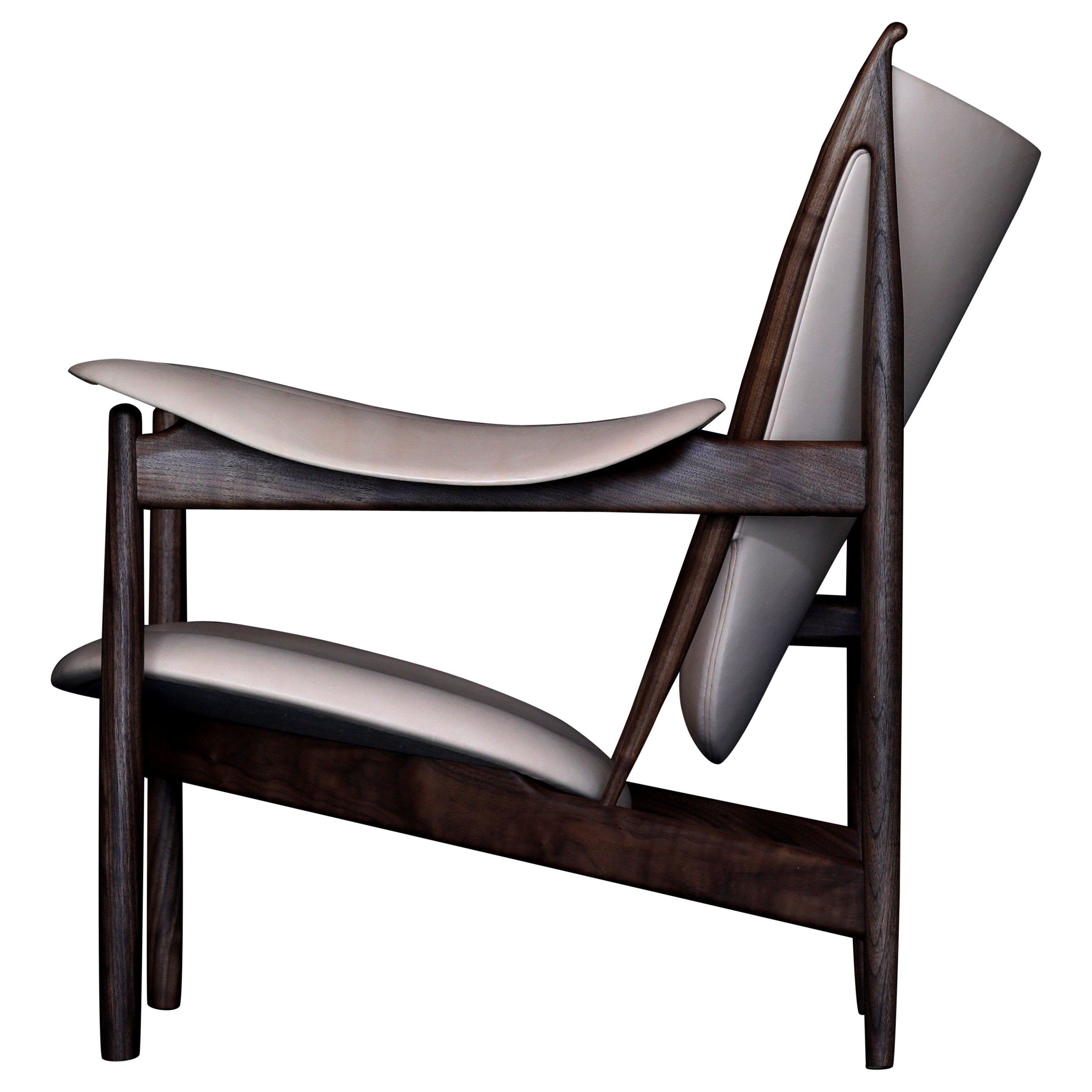 Finn Juhl Chieftain Armchair Wood and Leather