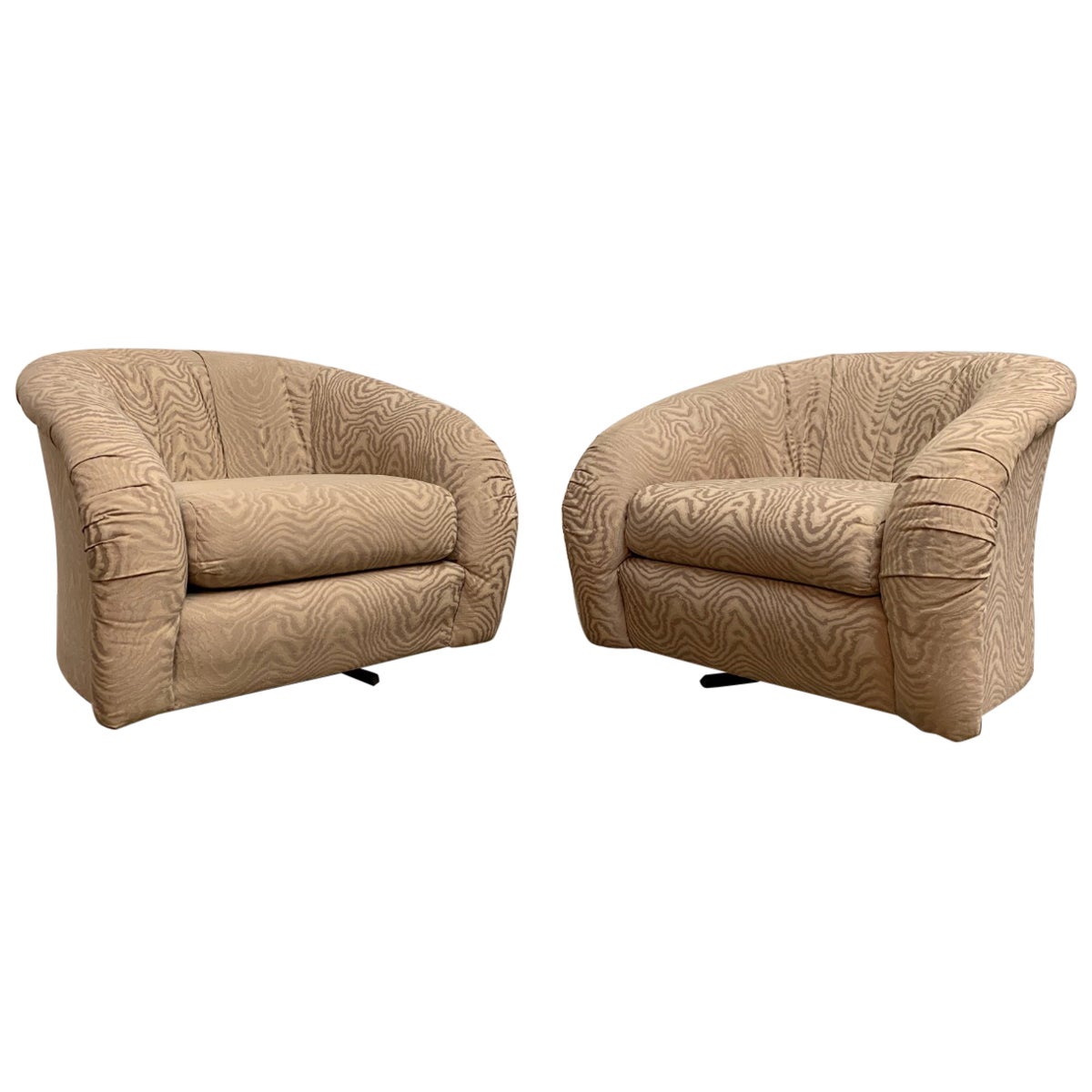 Woodard Aluminum Swivel Lounge Chair For Sale at 1stDibs