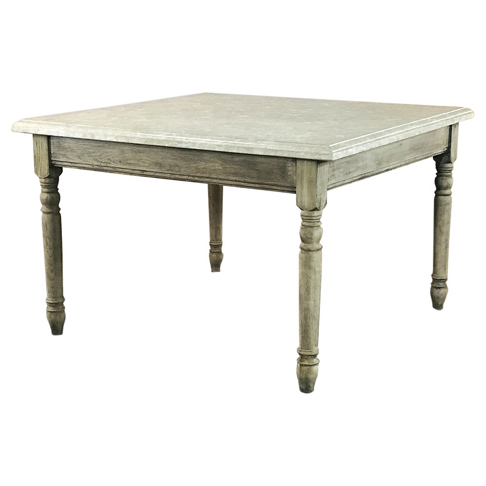 Finely Ornamented French 19th c. Rustic Center Table For Sale at 1stDibs