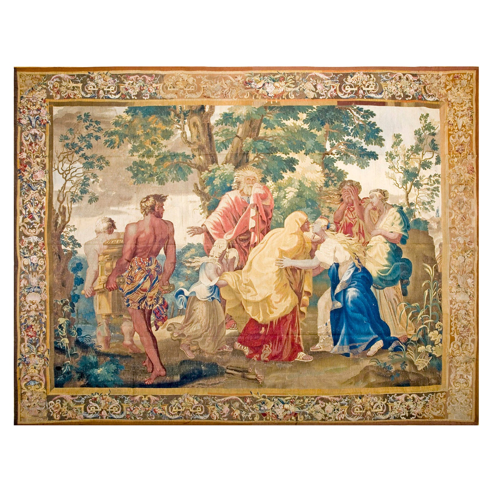 Antique Gobelins Tapestry For Sale at 1stDibs