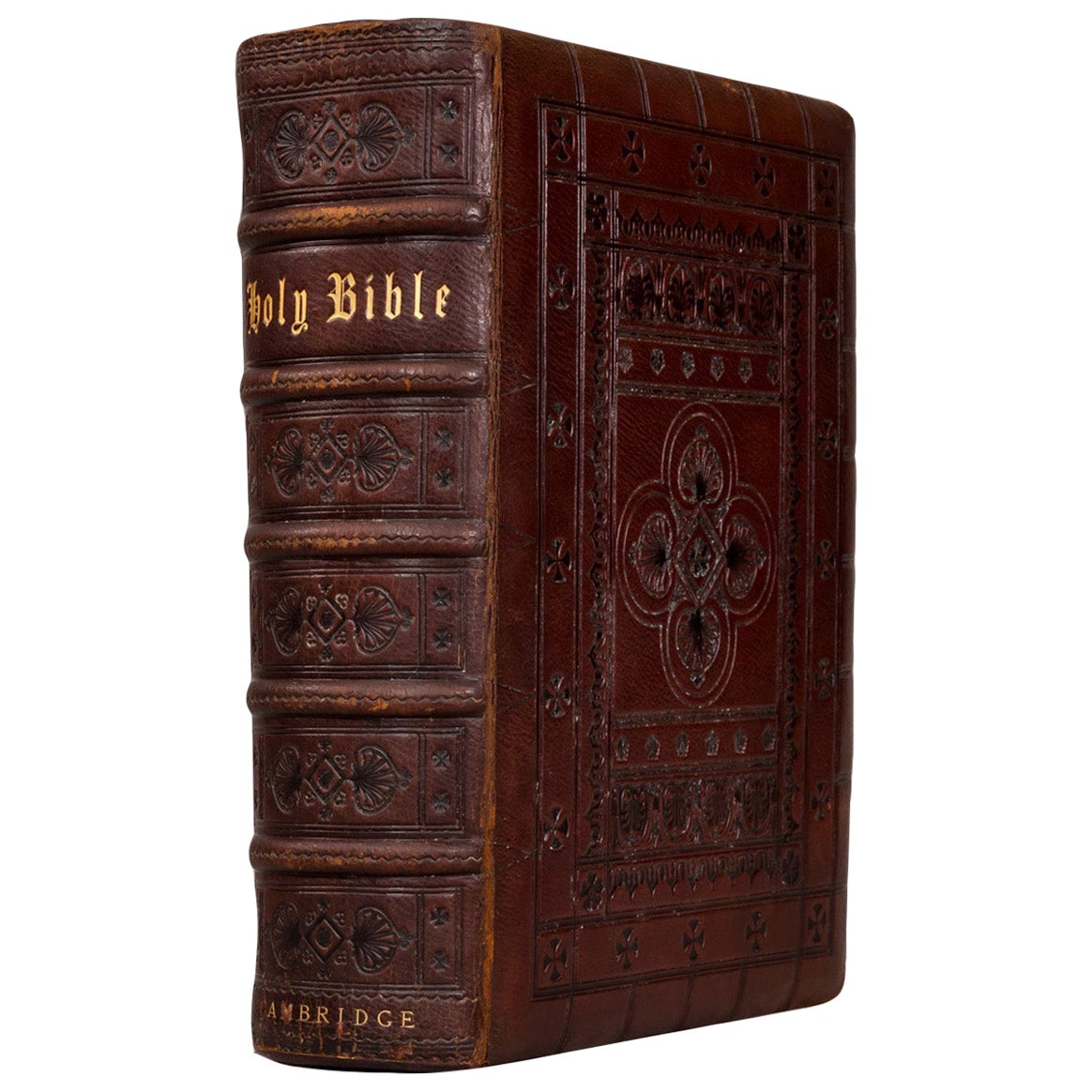 Set of Three Very Large Antique Holy Bibles 1778, 1813 and 1844 at 1stDibs