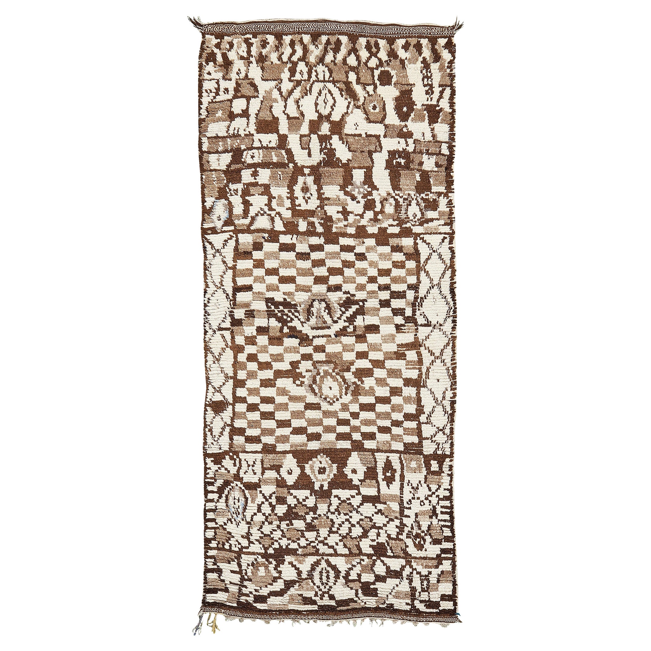 Alfombra bereber vintage marroquí de la tribu azilal en venta