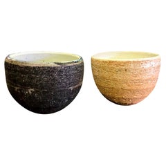 Japanese Handmade Ceramic Pottery Textured Tea Ceremony Cup