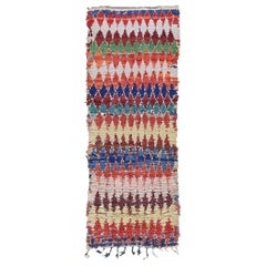 Alfombra bereber marroquí vintage Boujad Tribe