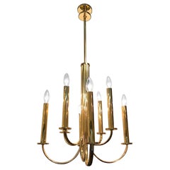Italian, 1930s Art Deco Chandelier