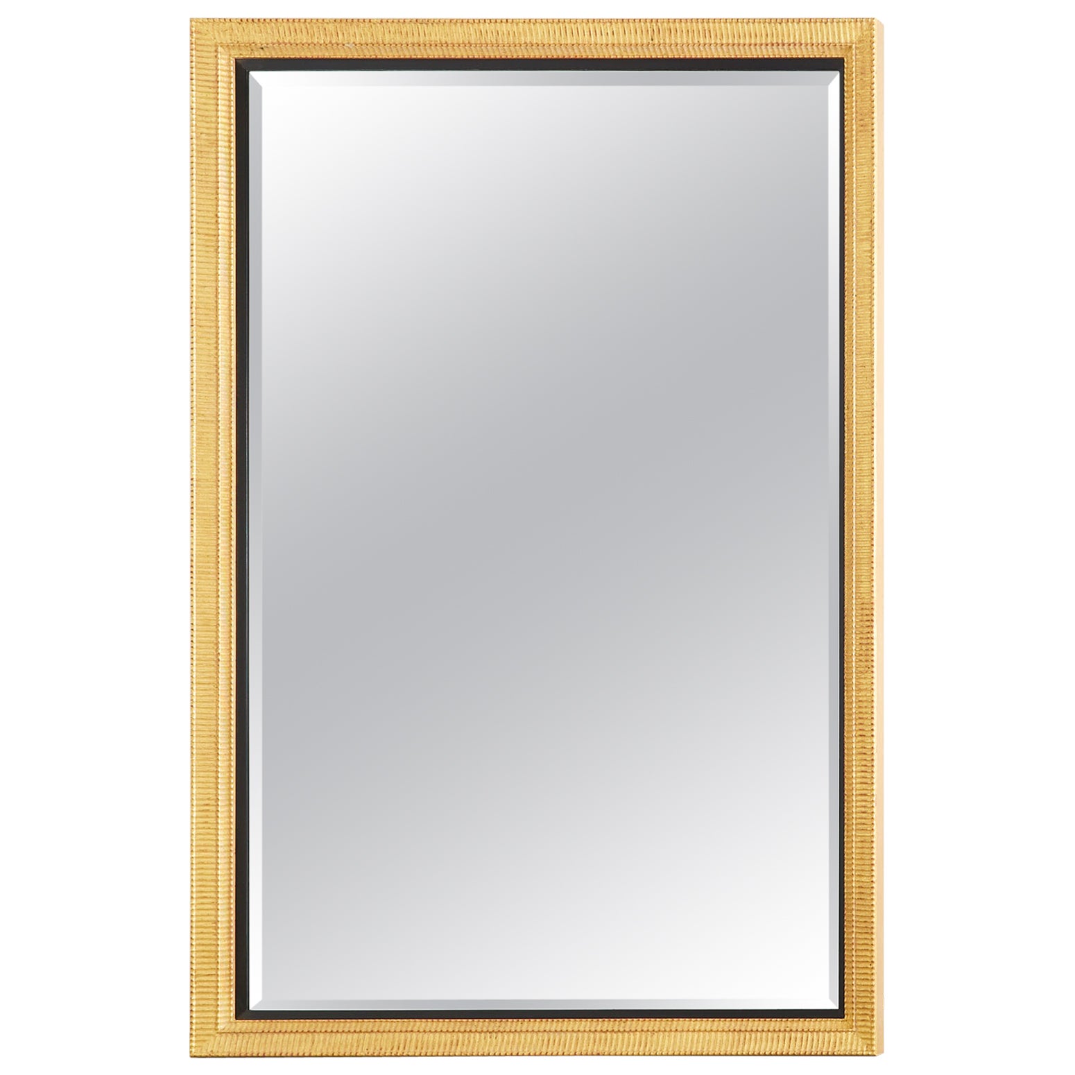 Custom BeveledonBeveled Glass Wall Mirror For Sale at 1stDibs