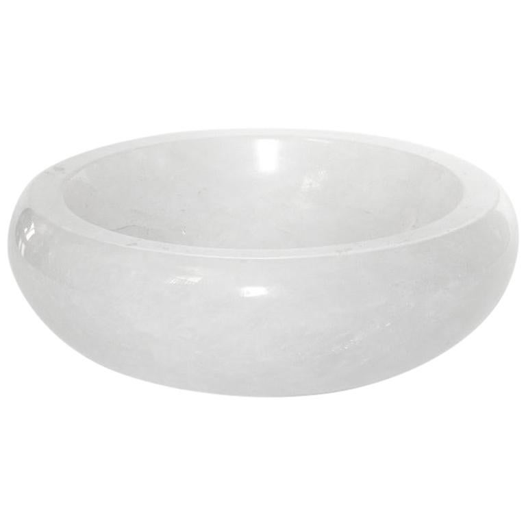 Rock Crystal Bowl by Phoenix For Sale