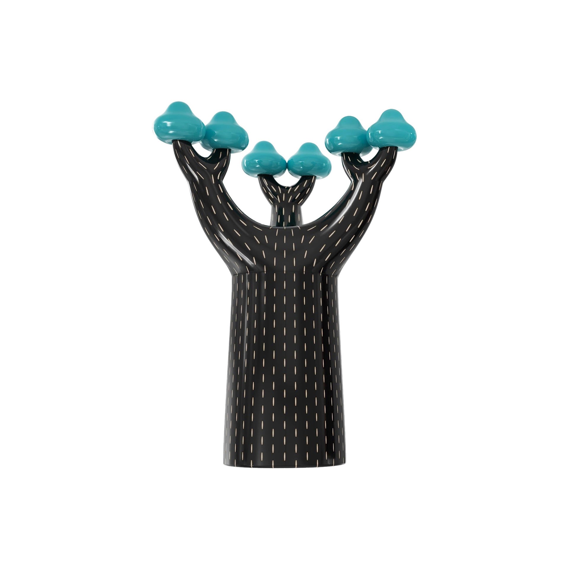 Il mobile bar Forest Tree con intarsi in ottone di Marcantonio è uno splendido mobile che ricorda un albero. È riccamente progettata con dettagli in ottone e ciuffi di foglie stilizzate sulla parte superiore che la rendono tanto scultorea quanto