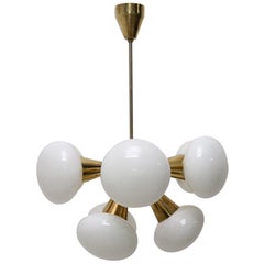 Vintage Sputnik Chandelier for Kamenicky Senov, 1970s