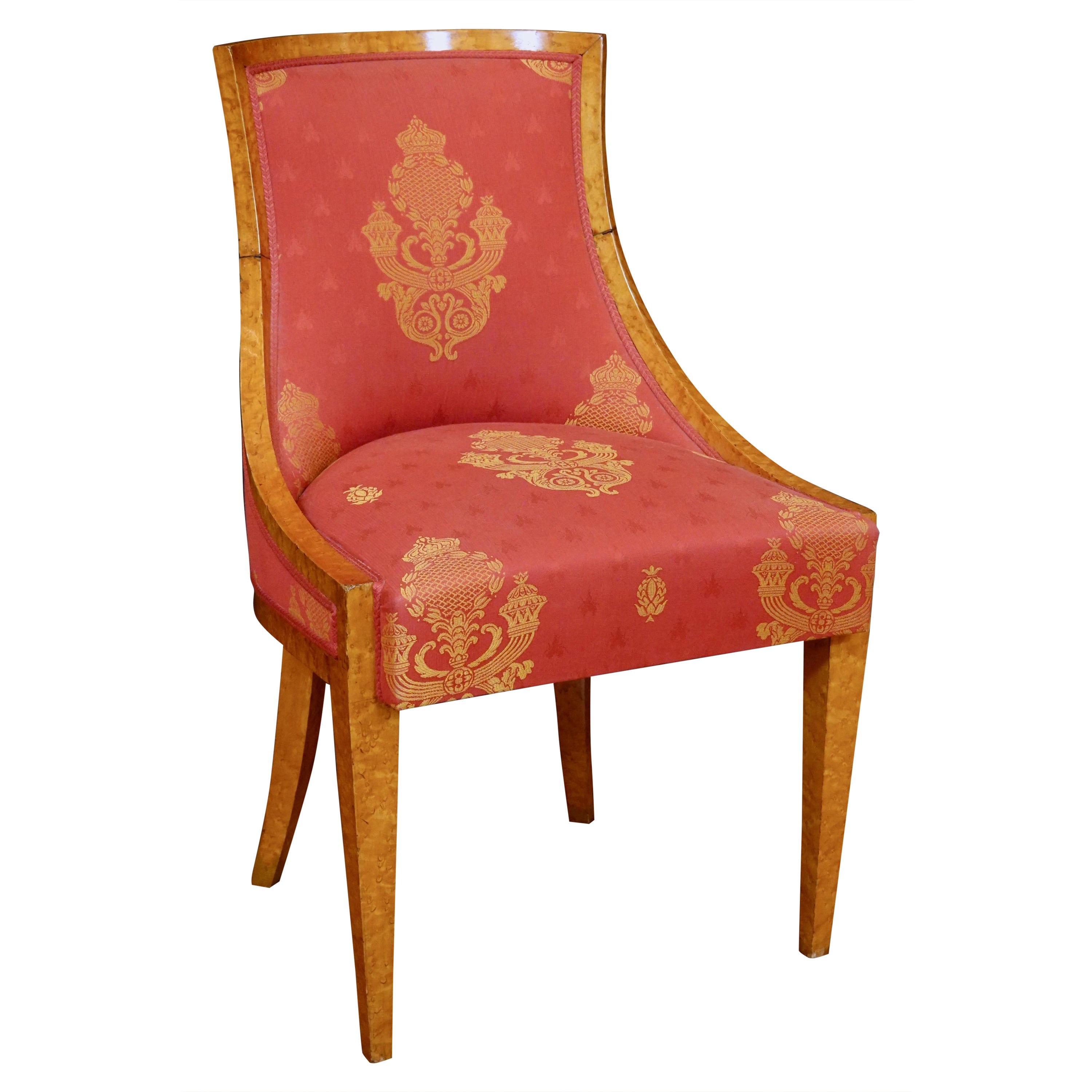 Russian Empire Period Desk Chair  For Sale