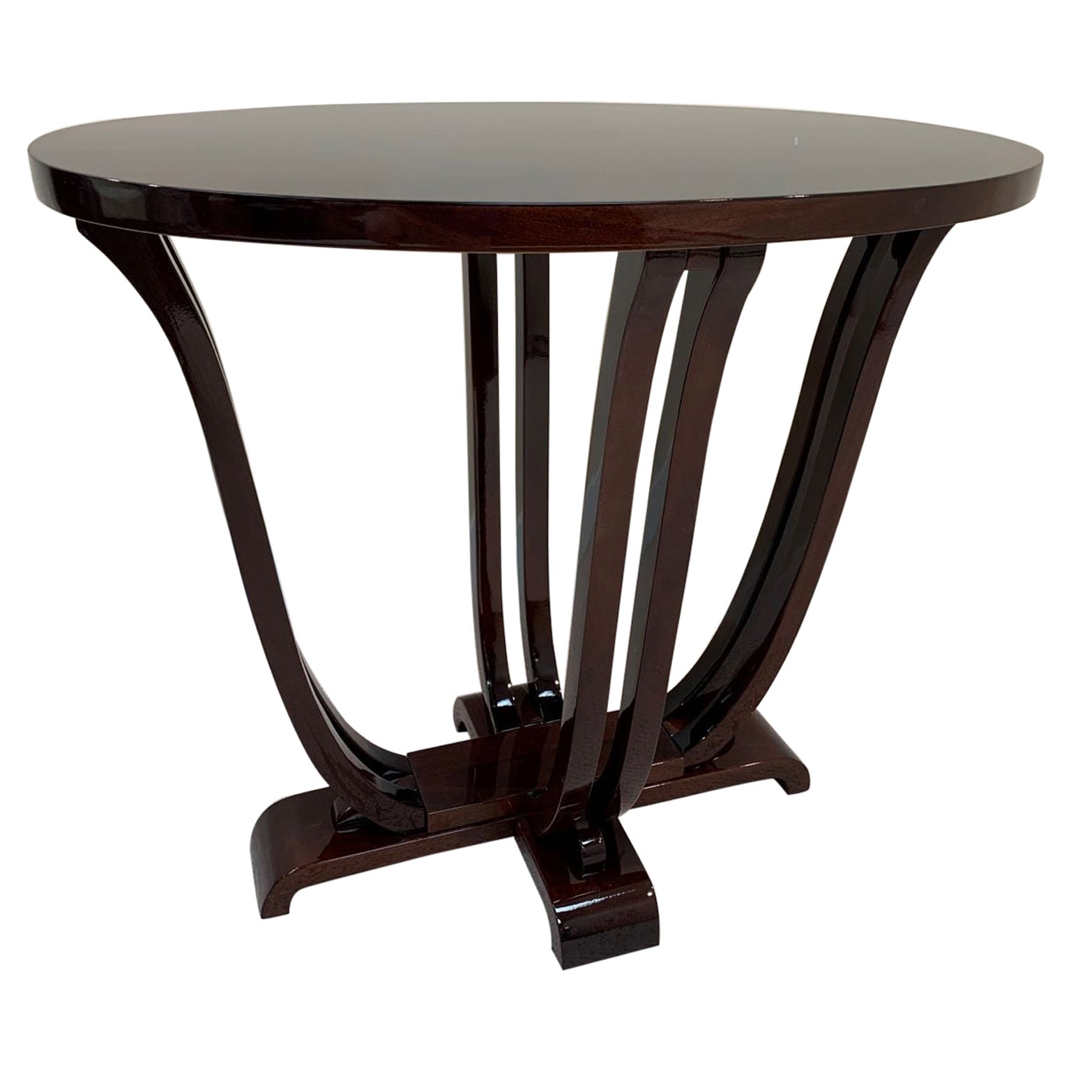 Art Deco Style Rosewood Console Table For Sale at 1stDibs