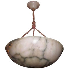 Pink Colored Alabaster Fixture