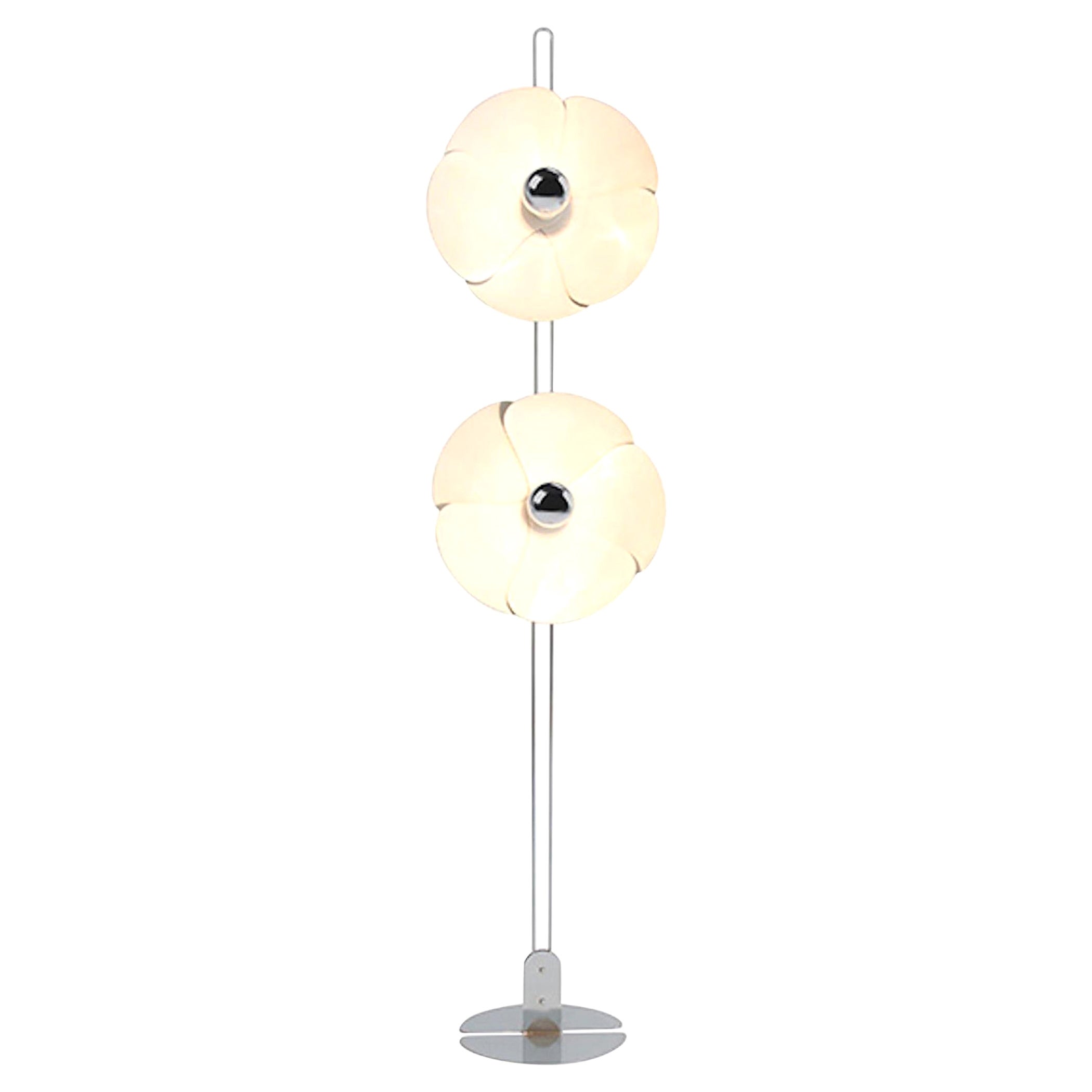 Olivier Mourgue Model 2093-150 Floor Lamp for Disderot For Sale