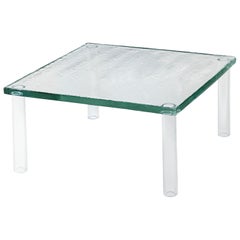 Nesting Large Low Table in Glass, by Ronan & Erwan Bouroullec from Glas Italia