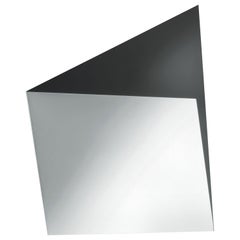 COSMOS Wall Mirror with Black Glossy Glass, by Nanda Vigo for Glas Italia
