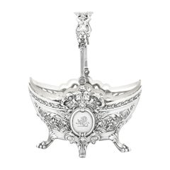Cesta Bon Bon Victoriana de Plata de Ley