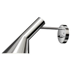 Aplique AJ Arne Jacobsen para Louis Poulsen en acero inoxidable