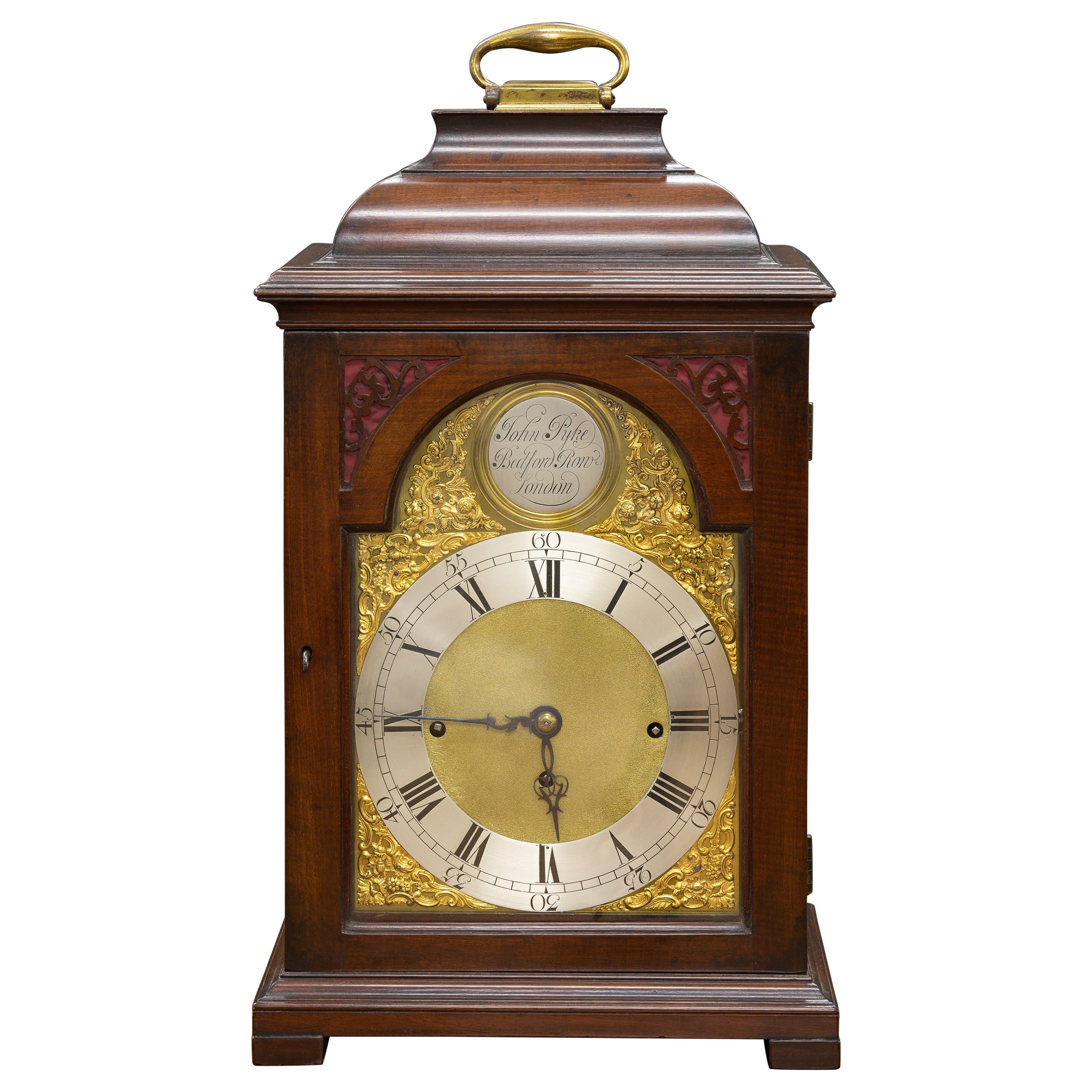 Charles II Ebony Bracket Clock by Joseph Knibb London, circa 1675—1685