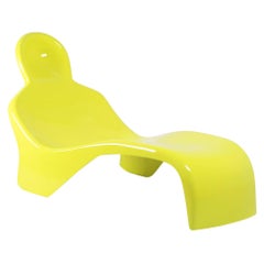 Retro Anthropomorphic Chaise Longue by Luigi Colani 1967