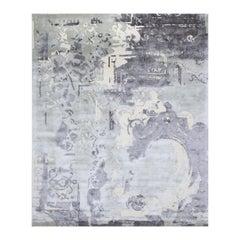 Knotté à la main, laine et soie, Organdi de Sèvres, Édition Bougainville