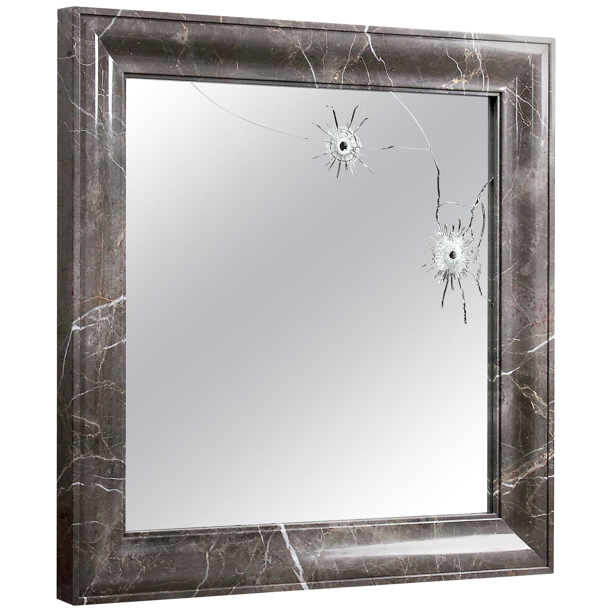 Wall Mirror Decorative Italian Limited Edition Contemporary Design For