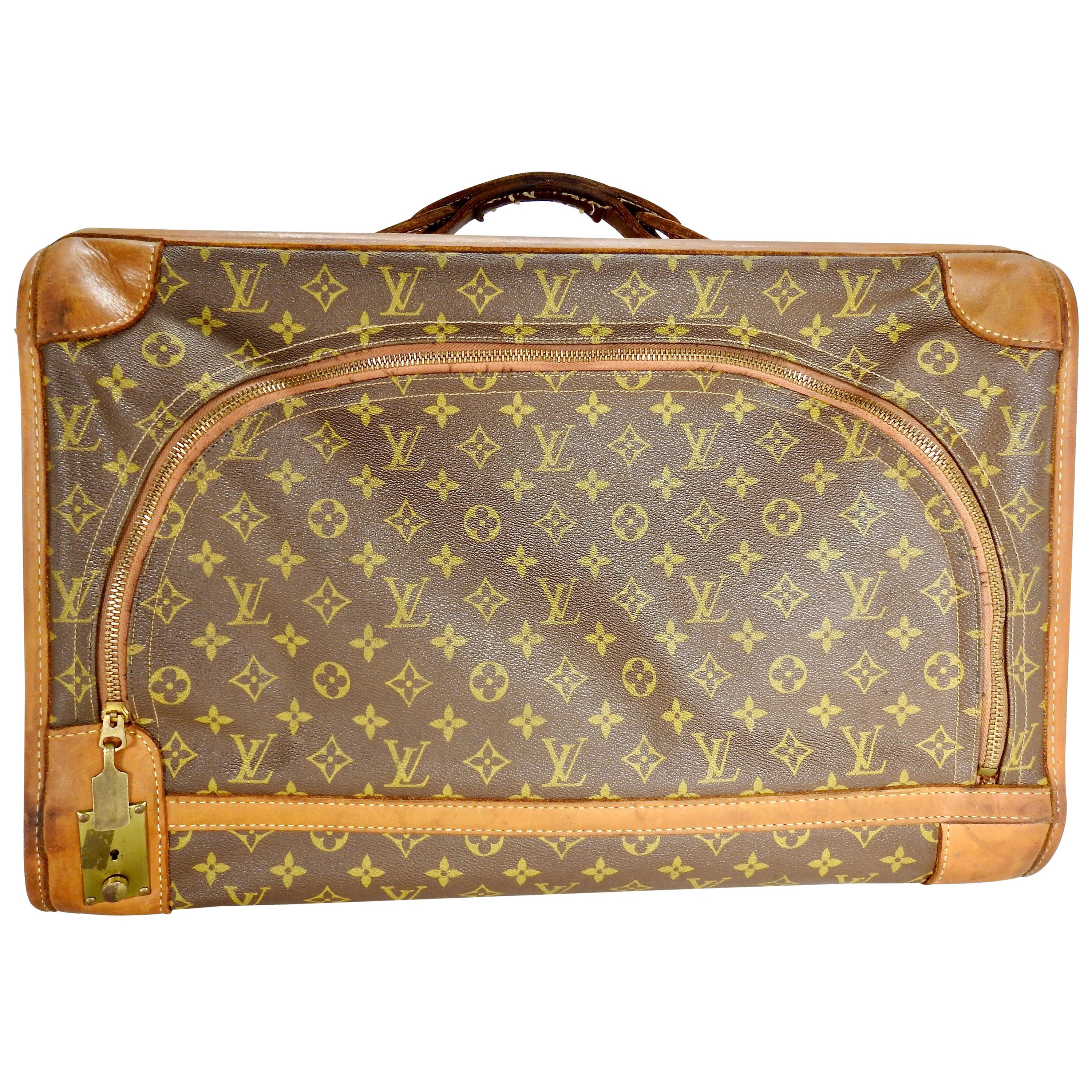 Louis Vuitton Monogram Holdall Luggage Bag For Sale at 1stDibs
