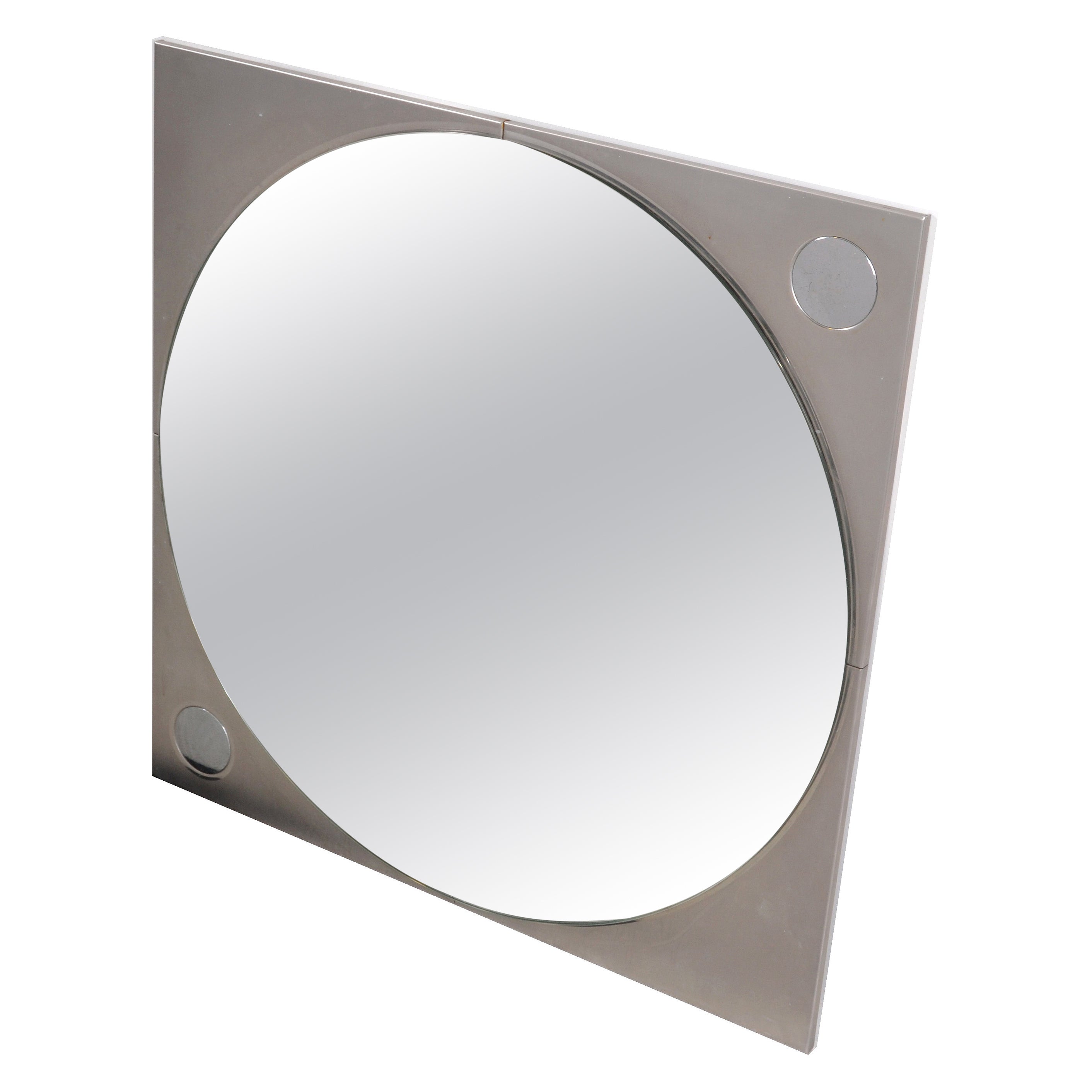 Modern French WallMounted Convex Mirror For Sale at 1stDibs