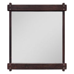 Miroir Azen Rosewood de Sergio Rodrigues, 1960