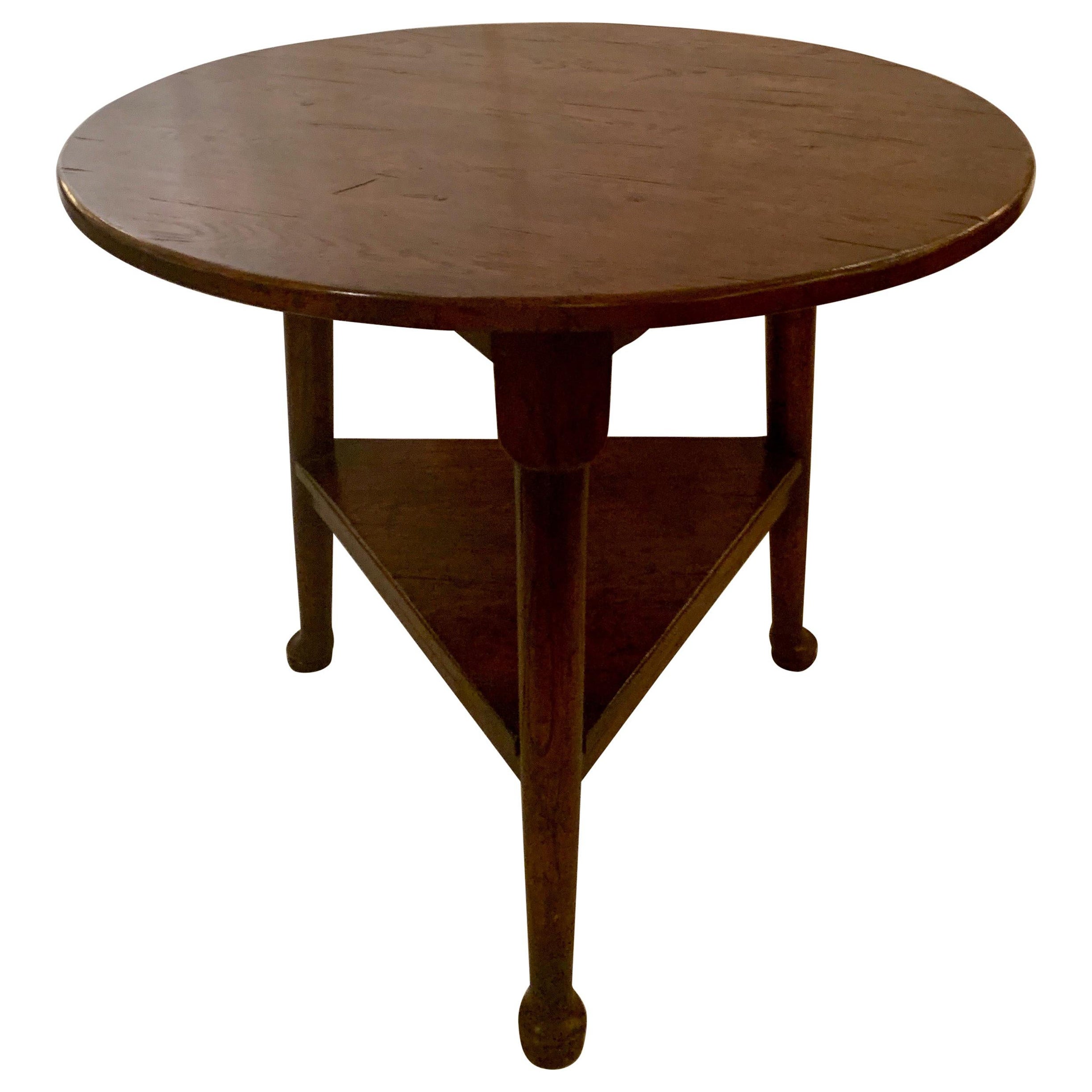 English Oak "Cricket" Table