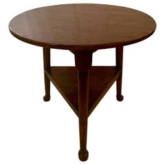 English Oak "Cricket" Table