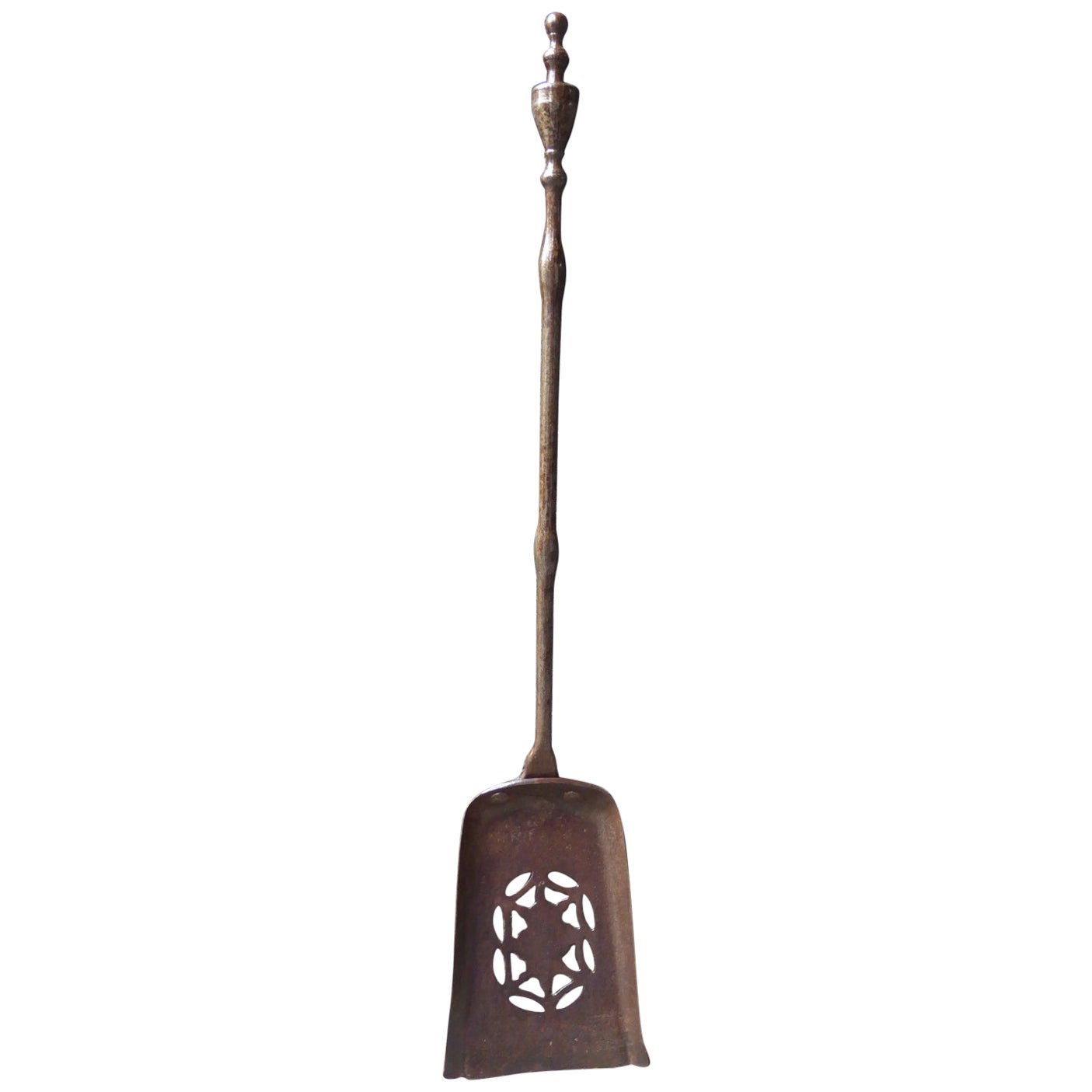 Antique English Fireplace Shovel or Fire Shovel, 19th Century For Sale