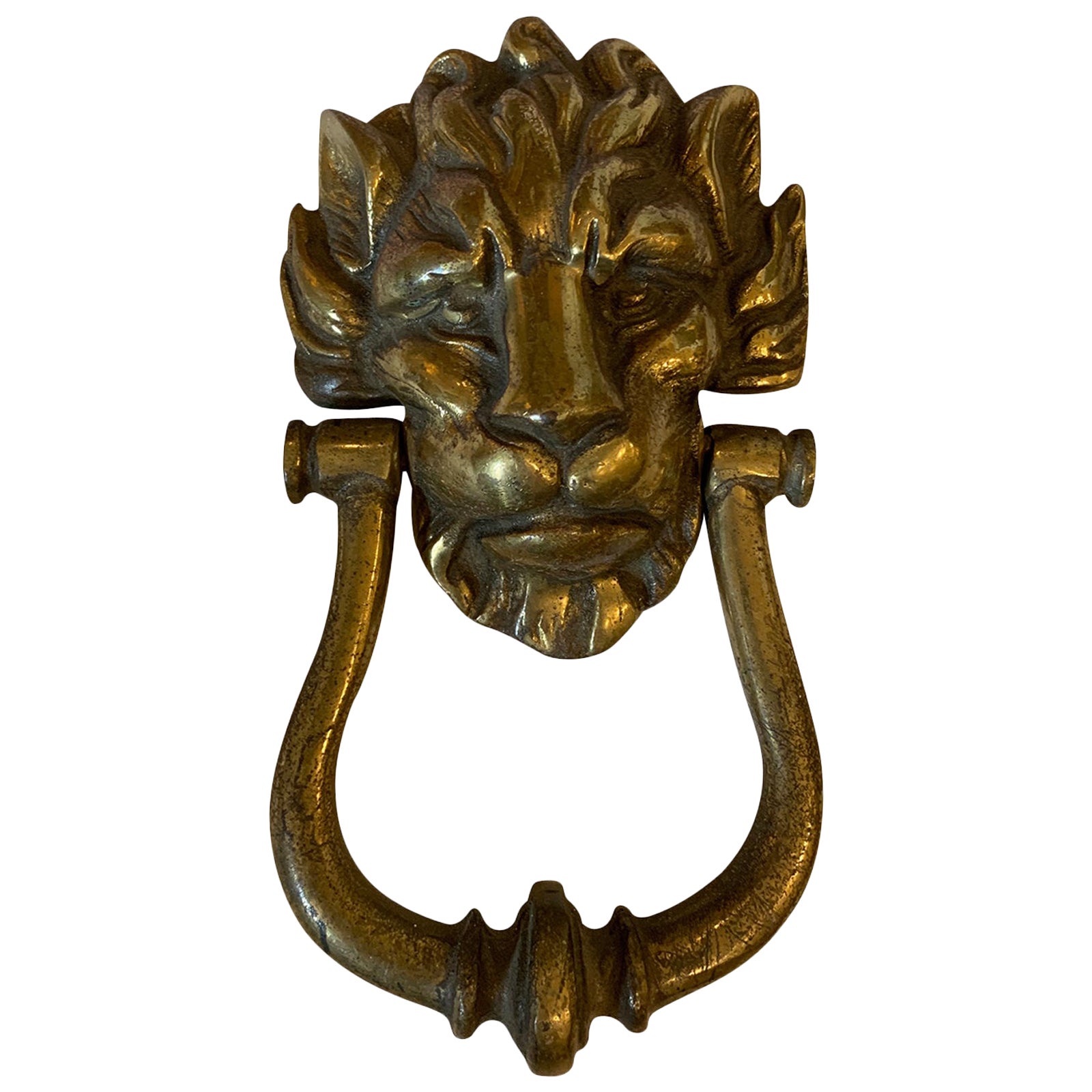 Large French Bronze Door Knocker at 1stDibs