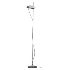 1970s Elegant Steel Floor Lamp