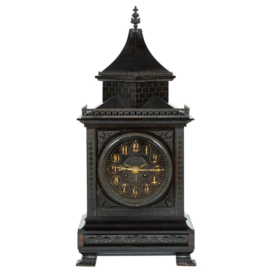 Charles II Ebony Bracket Clock by Joseph Knibb London, circa 1675—1685