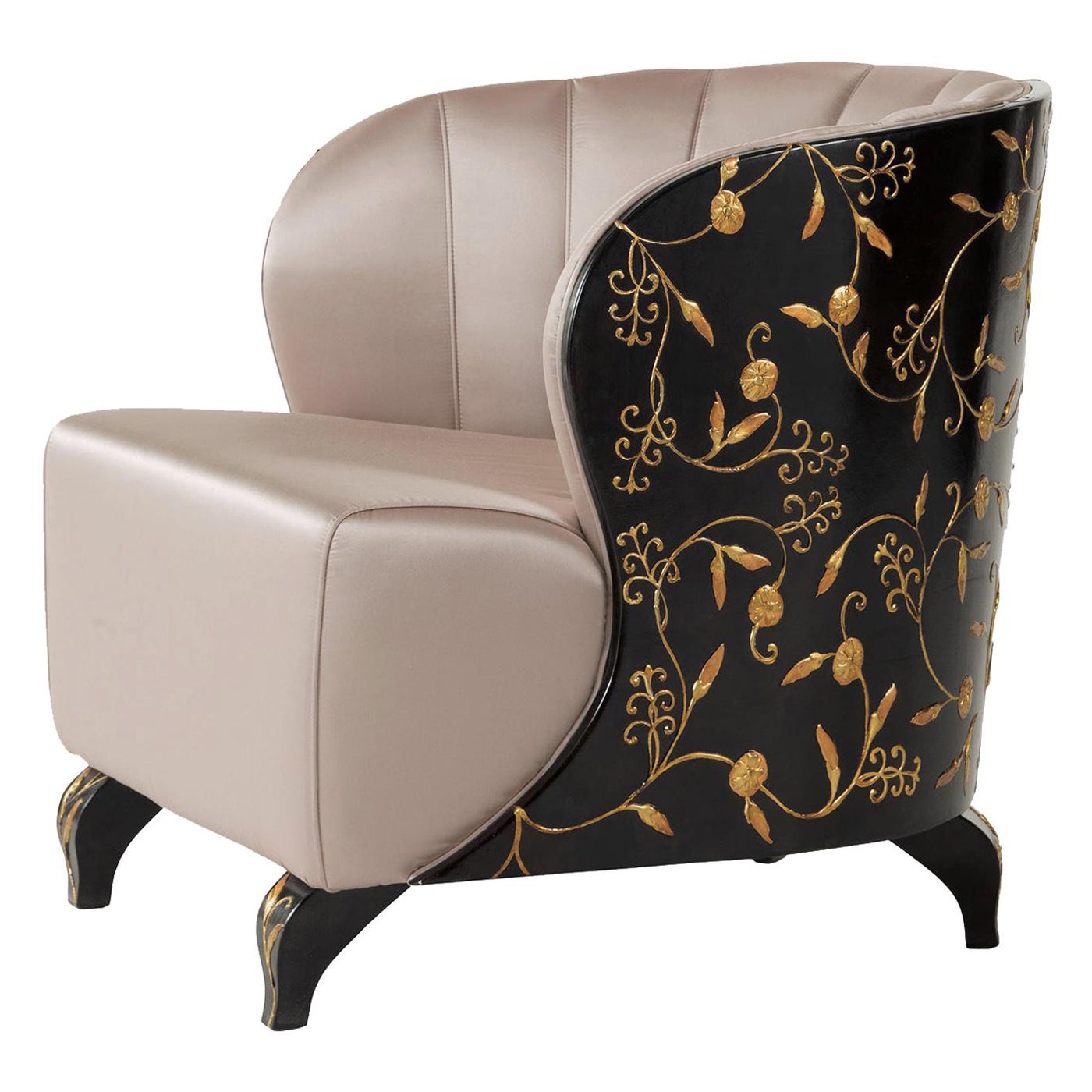 Dunkler Sessel "Deckenchair" von Celine