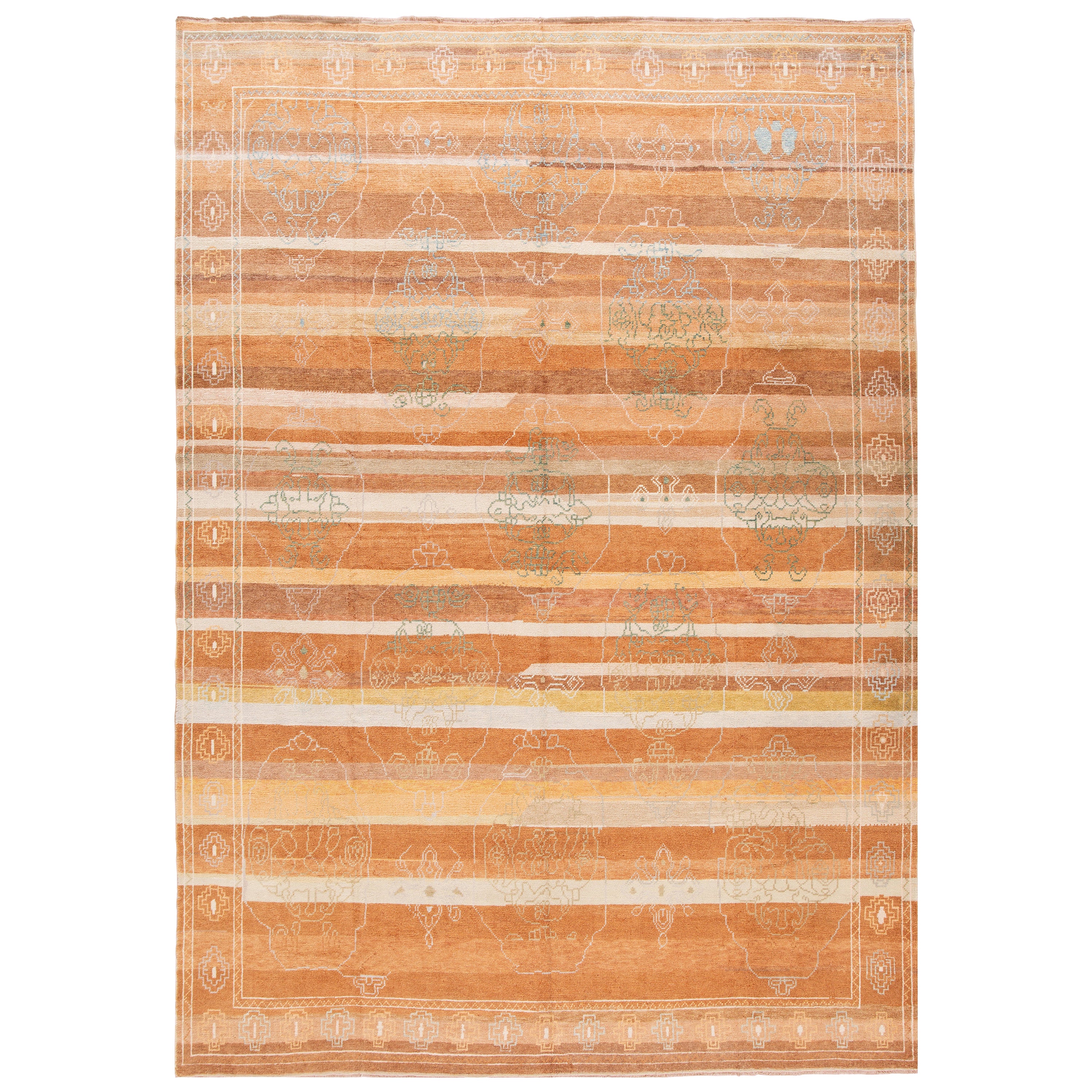 21st Century Modern Oushak Oversize Wool Rug at 1stDibs