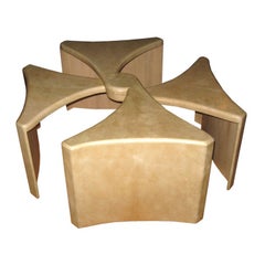 Parchment Articulated Table by R&Y Augousti