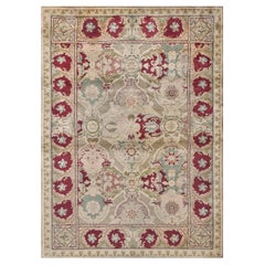Handwoven Axminster Inspired Rug
