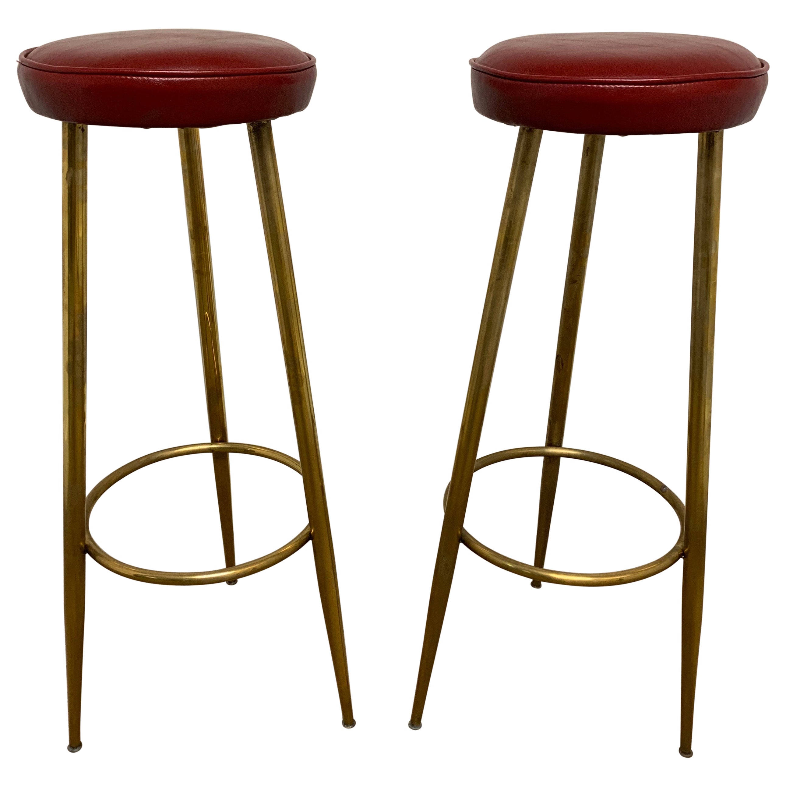 Italian Bar Stool For Sale at 1stDibs