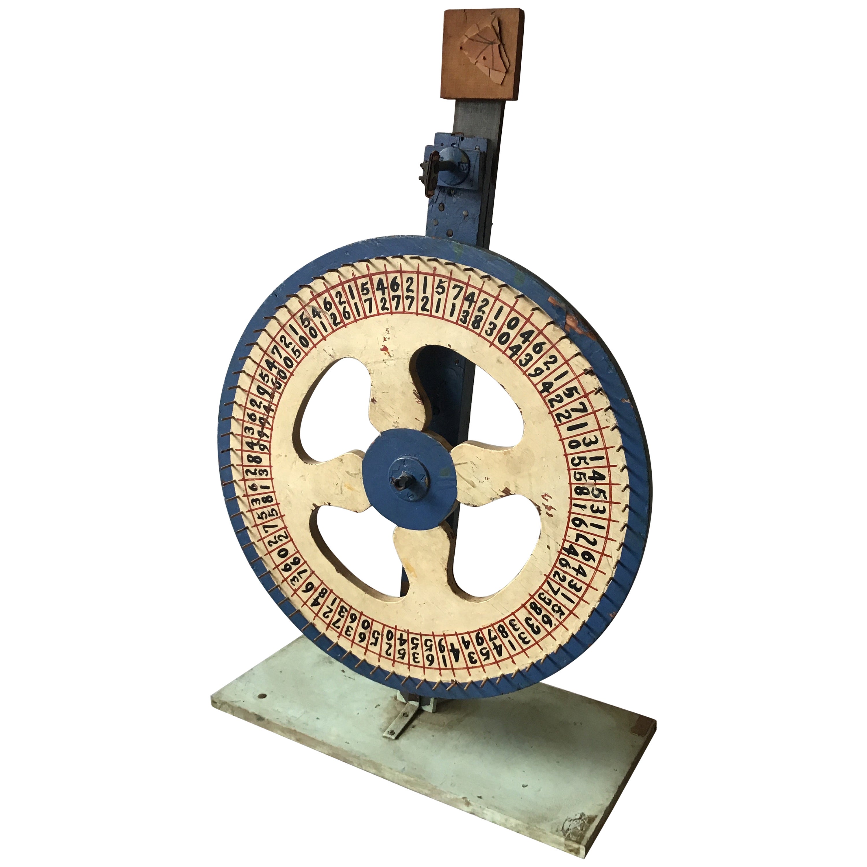 Carnival Game Wheel made from a Bicycle Wheel at 1stDibs