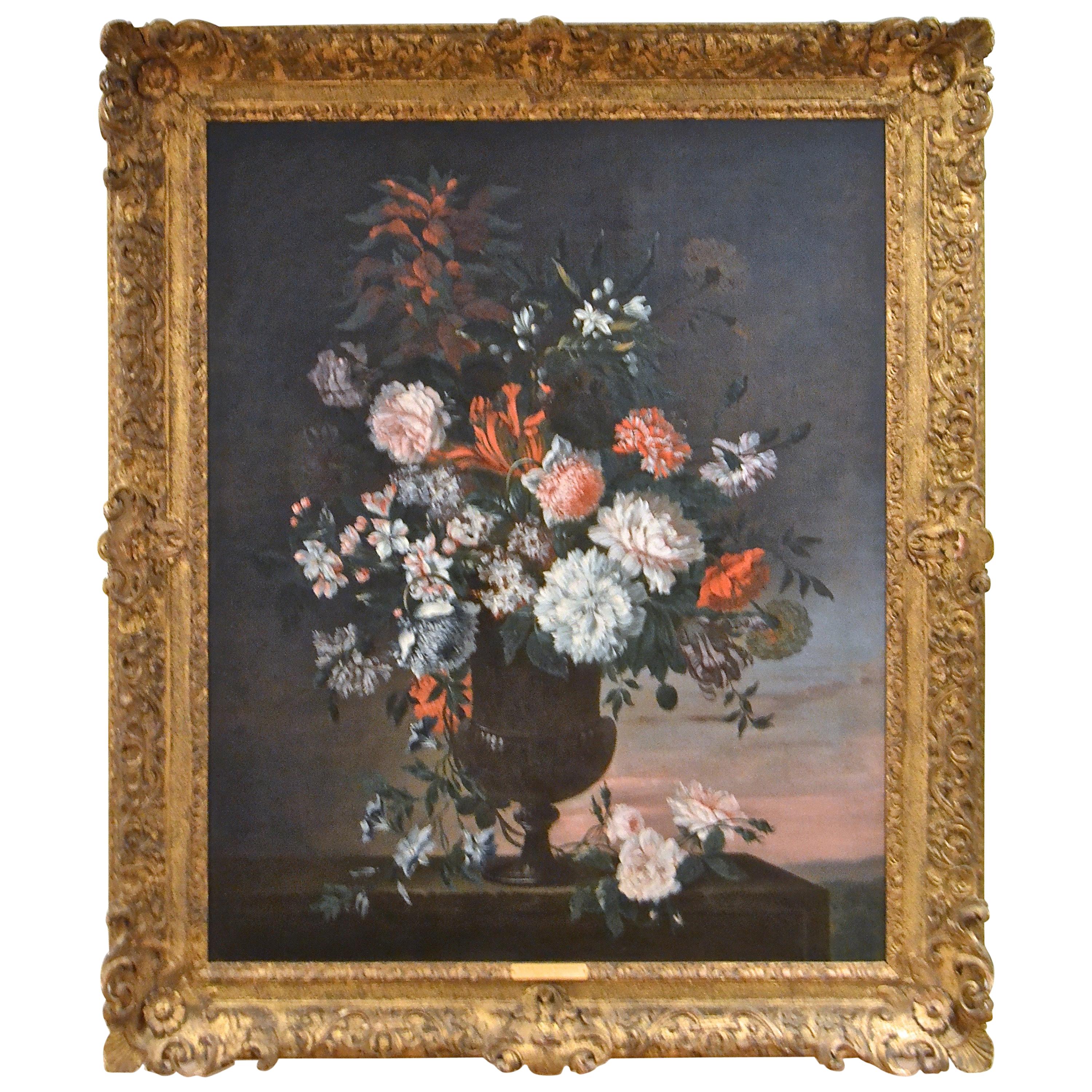 Jean-Baptiste Monnoyer "Bouquet of Flowers" Painting For Sale