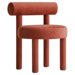 Modern Chair Gropius CS1 in Velvet Fabric by Noom