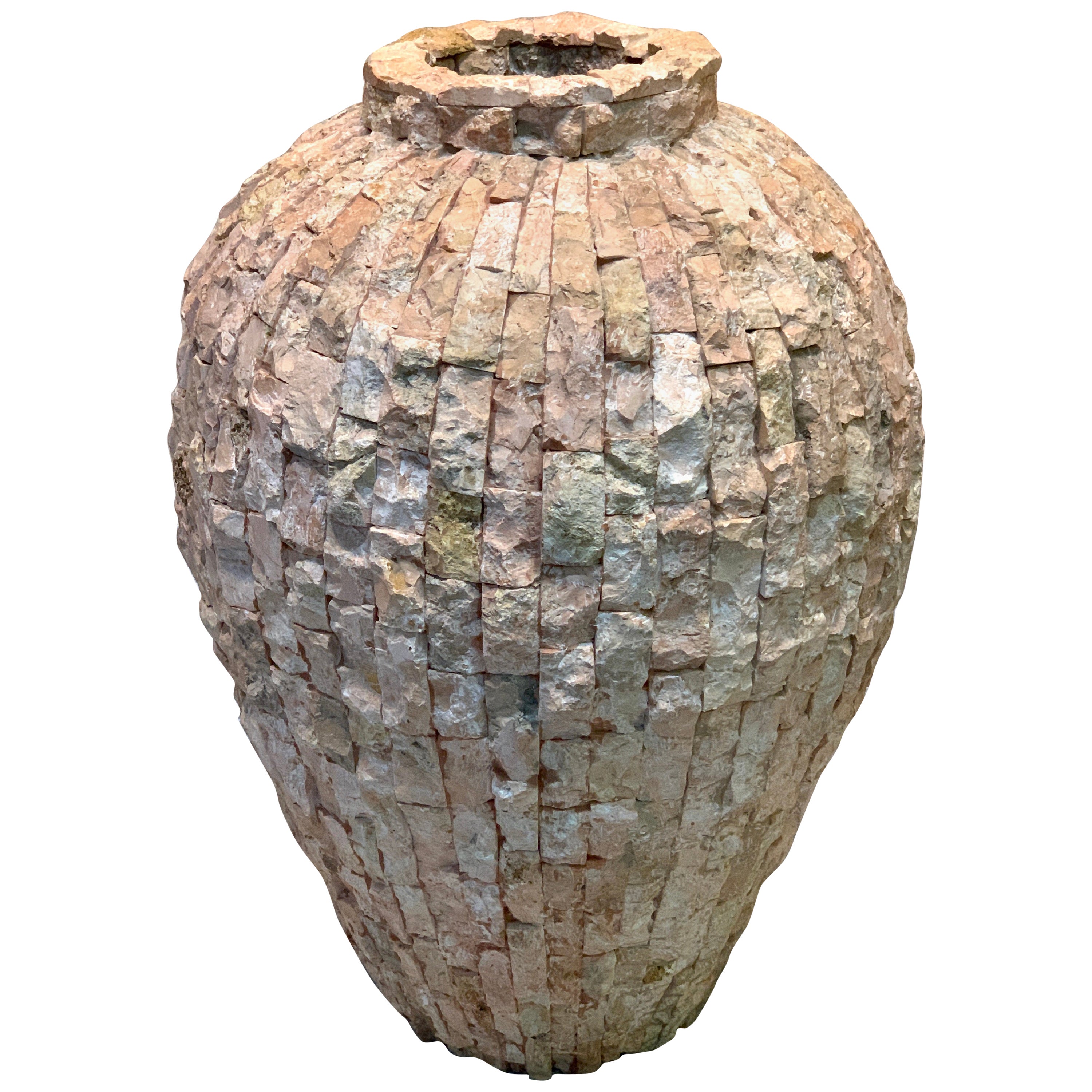 Floor Vase, Chinese Rice Wine Jar at 1stDibs