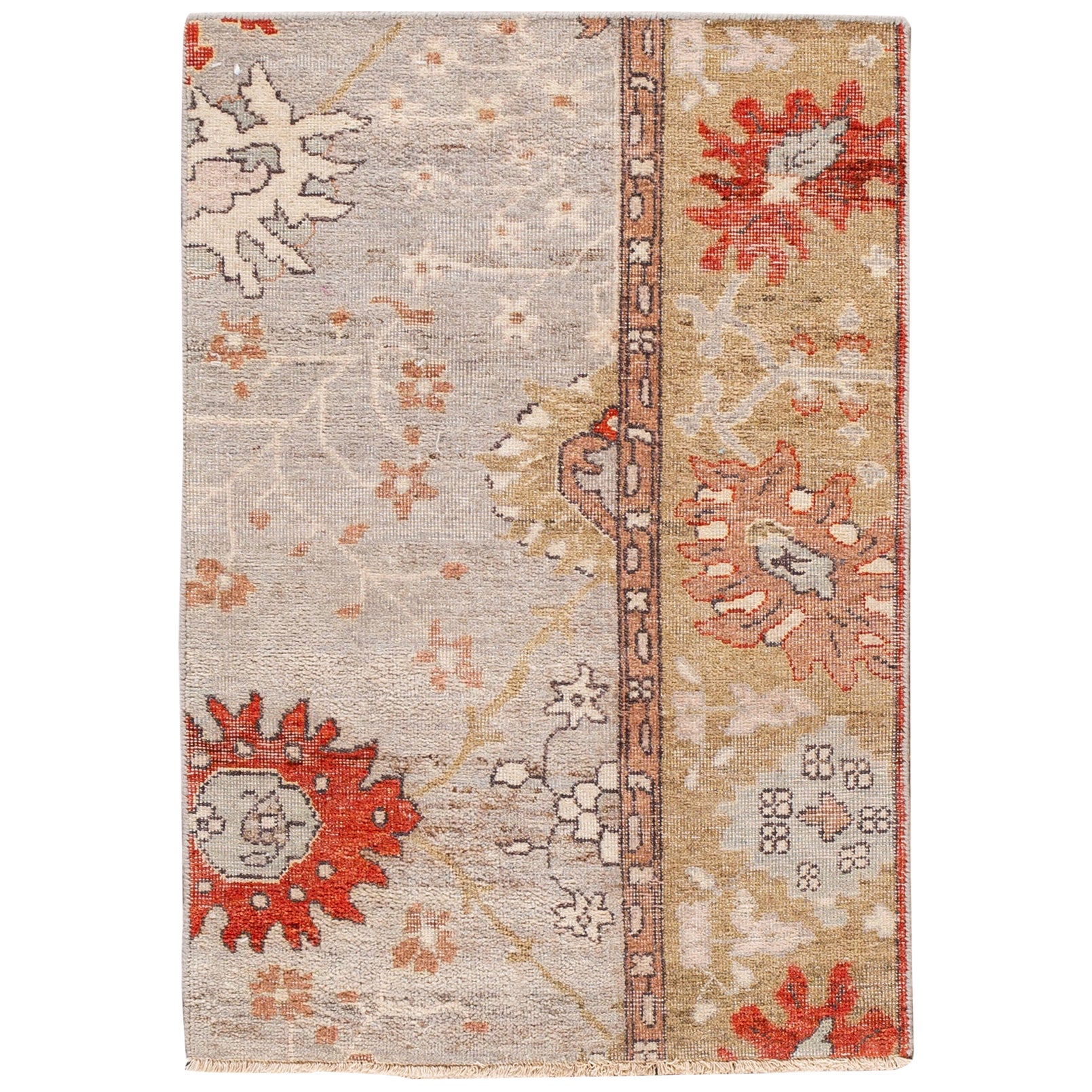 Wilton Collection Handwoven Wool Customized Modern Rug For Sale at 1stDibs