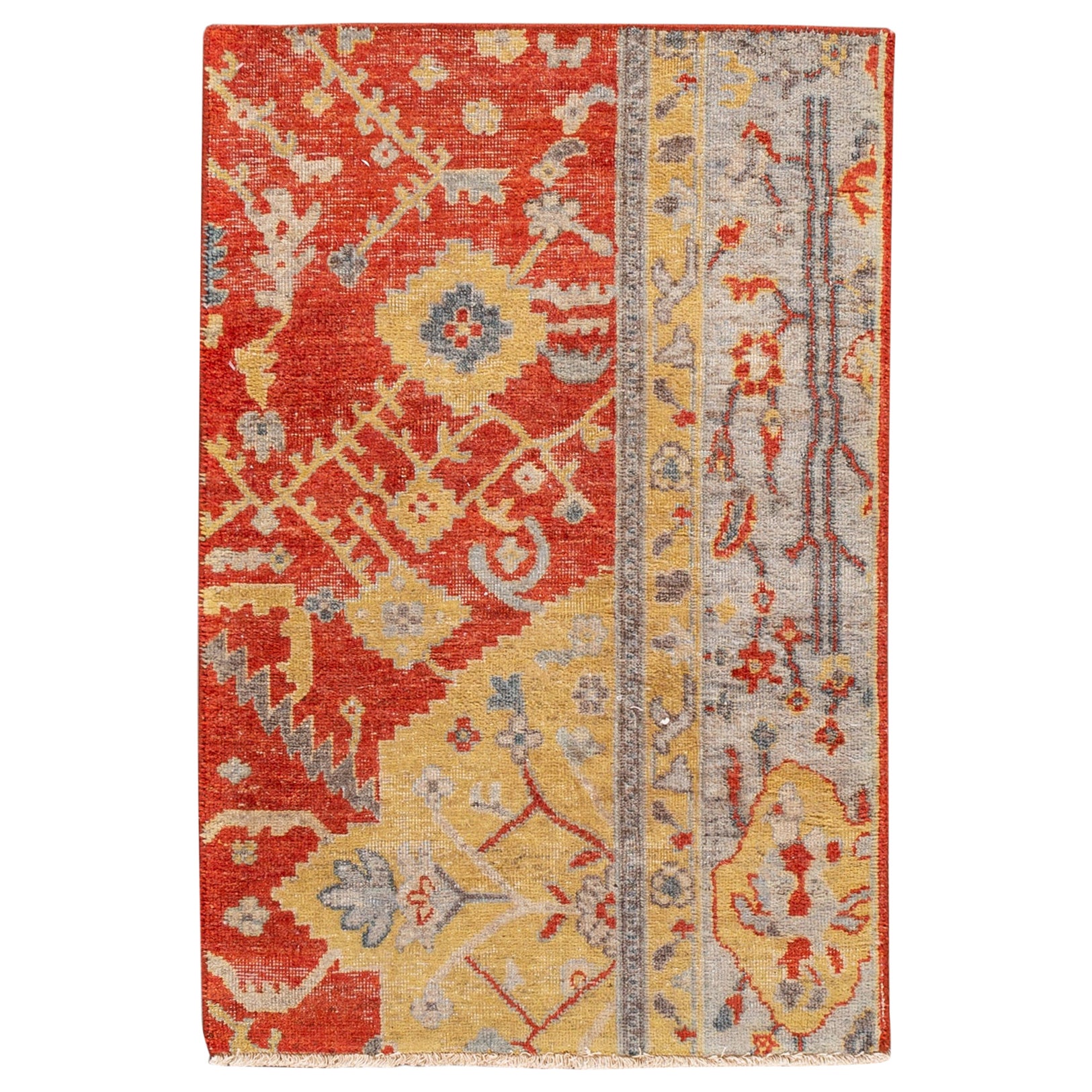 Wilton Collection Handwoven Wool Customized Modern Rug For Sale at 1stDibs